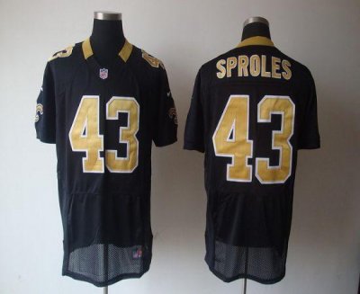 Jerseys Factory Cheap Nike Saints #43 Darren Sproles Black Team