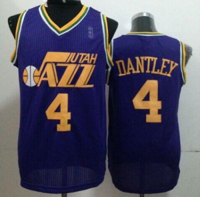 Jerseys Factory Cheap Jazz #4 Adrian Dantley Purple Throwback St