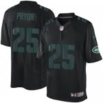 Jerseys Factory Cheap Nike Jets #25 Calvin Pryor Black Men's Sti