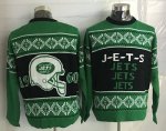 Jerseys Factory Cheap Nike Jets Men's Ugly Sweater