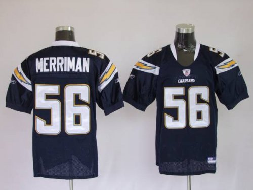 Jerseys Factory Cheap Chargers Shawne Merriman #56 Stitched Dark