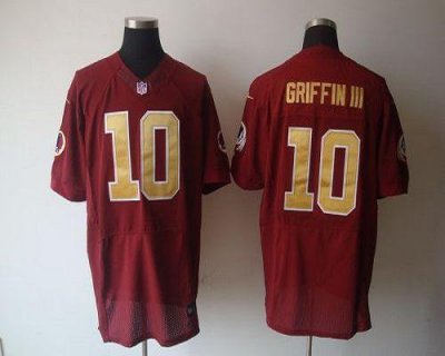 Jerseys Factory Cheap Nike Redskins #10 Robert Griffin III Burgu