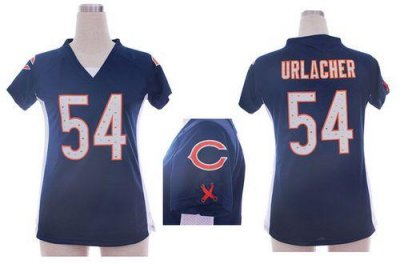 Jerseys Factory Cheap Nike Bears #54 Brian Urlacher Navy Blue Te