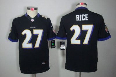 Jerseys Factory Cheap Nike Ravens #27 Ray Rice Black Alternate Y