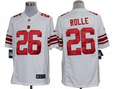 Jerseys Factory Cheap Nike Giants #26 Antrel Rolle White Men's E