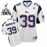 Jerseys Factory Cheap Patriots #39 Danny Woodhead White Super Bo