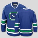 Jerseys Factory Cheap Canucks Blank Embroidered Blue Third NHL J
