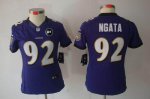 Jerseys Factory Cheap Nike Ravens #92 Haloti Ngata Purple Team C