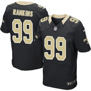 Jerseys Factory Cheap Nike Saints #99 Sheldon Rankins Black Team