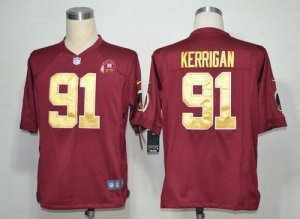 Jerseys Factory Cheap Nike Redskins #91 Ryan Kerrigan Burgundy R