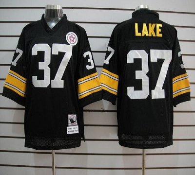Jerseys Factory Cheap Mitchell And Ness Steelers #37 Carnell Lak