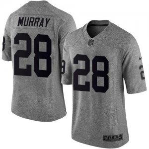 Jerseys Factory Cheap Nike Raiders #28 Latavius Murray Gray Men'