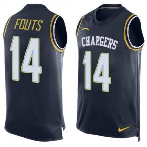 Jerseys Factory Cheap Nike Chargers #14 Dan Fouts Navy Blue Team
