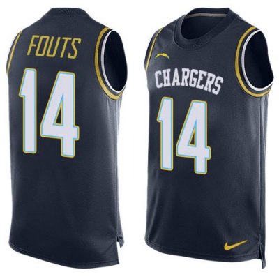 Jerseys Factory Cheap Nike Chargers #14 Dan Fouts Navy Blue Team