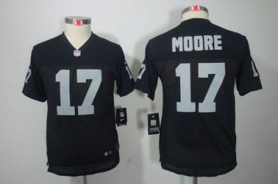 Jerseys Factory Cheap Nike Raiders #17 Denarius Moore Black Team