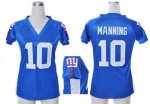 Jerseys Factory Cheap Nike Giants #10 Eli Manning Royal Blue Tea