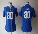 Jerseys Factory Cheap Nike Giants #80 Victor Cruz Royal Blue Tea