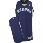 Jerseys Factory Cheap Revolution 30 Grizzlies Blank Dark Blue St