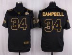 Jerseys Factory Cheap Nike Titans #34 Earl Campbell Black Men's