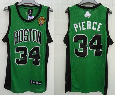 Jerseys Factory Cheap Celtics #34 Paul Pierce Embroidered Green