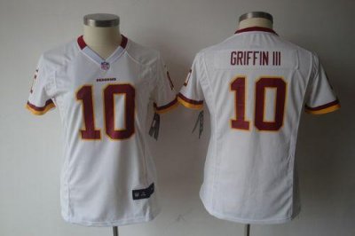Jerseys Factory Cheap Nike Redskins #10 Robert Griffin III White