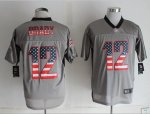 Jerseys Factory Cheap Nike Patriots #12 Tom Brady Grey Men's Sti
