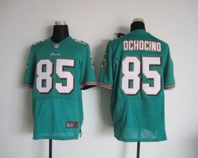 Jerseys Factory Cheap Nike Dolphins #85 Chad Ochocinco Aqua Gree