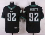 Jerseys Factory Cheap Nike Eagles #92 Reggie White Black Alterna