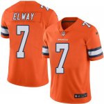 Jerseys Factory Cheap Nike Broncos #7 John Elway Orange Men's St