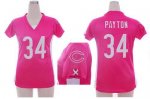 Jerseys Factory Cheap Nike Bears #34 Walter Payton Pink Draft Hi