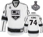 Jerseys Factory Cheap Kings #74 Dwight King White Road 2012 Stan
