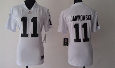 Jerseys Factory Cheap Nike Raiders #11 Sebastian Janikowski Whit