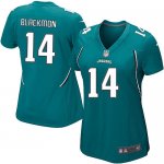 Jerseys Factory Cheap Nike Jaguars #14 Justin Blackmon Teal Gree