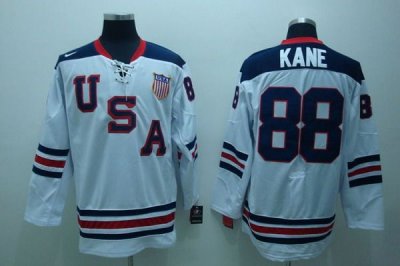 Jerseys Factory Cheap 2010 Olympic Team USA #88 Patrick Kane Emb