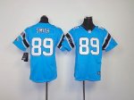 Jerseys Factory Cheap Nike Panthers #89 Steve Smith Blue Alterna