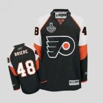 Jerseys Factory Cheap Flyers #48 Daniel Briere Embroidered Black
