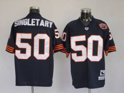 Jerseys Factory Cheap Mitchell & Ness Bears #50 Mike Singletary