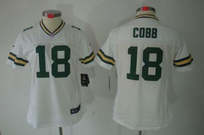 Jerseys Factory Cheap Nike Packers #18 Randall Cobb White Women'