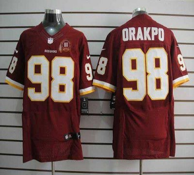 Jerseys Factory Cheap Nike Redskins #98 Brian Orakpo Burgundy Re