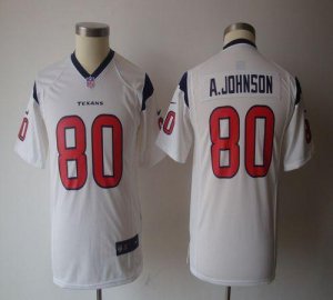 Jerseys Factory Cheap Nike Texans #80 Andre Johnson White Youth