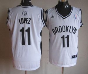 Jerseys Factory Cheap Nets #11 Brook Lopez White Home Stitched N