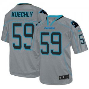 Jerseys Factory Cheap Nike Panthers #59 Luke Kuechly Lights Out