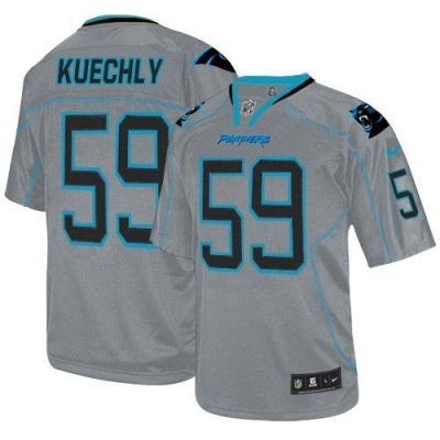 Jerseys Factory Cheap Nike Panthers #59 Luke Kuechly Lights Out