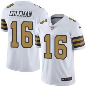 Jerseys Factory Cheap Nike Saints #16 Brandon Coleman White Men'