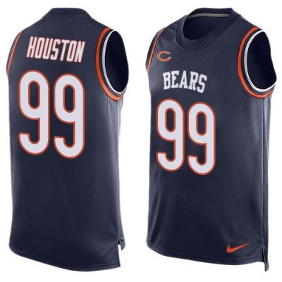 Jerseys Factory Cheap Nike Bears #99 Lamarr Houston Navy Blue Te