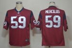 Jerseys Factory Cheap Nike Texans #59 Whitney Mercilus Red Alter