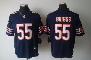 Jerseys Factory Cheap Nike Bears #55 Lance Briggs Navy Blue Team
