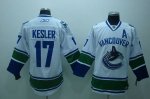 Jerseys Factory Cheap Canucks #17 Ryan Kesler Embroidered White