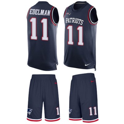 Jerseys Factory Cheap Nike Patriots #11 Julian Edelman Navy Blue