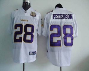 Jerseys Factory Cheap Vikings #28 Adrian Peterson All White Team